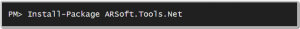 Install ARSoft.Tools.Net library