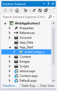 AuthConfig.cs file