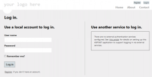 Login Page